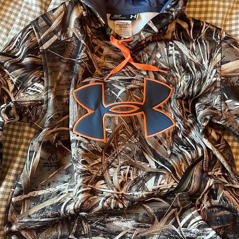 Under Armour Cold Gear camo hoodie